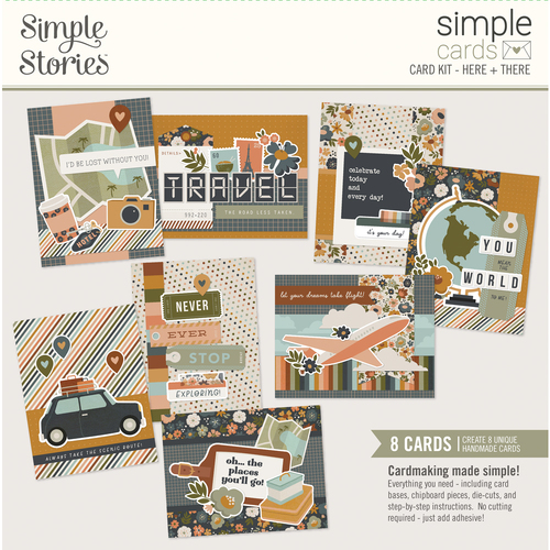 Simple Stories Here & There Card Kit