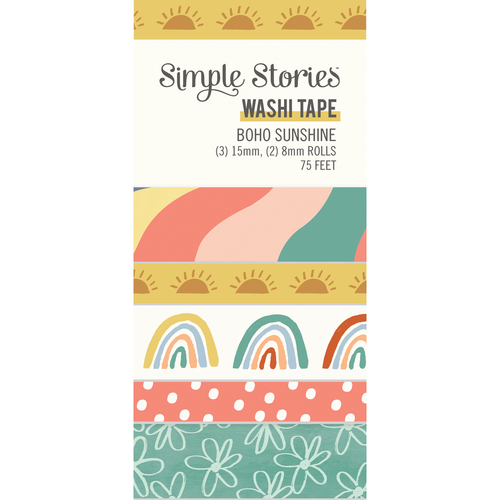 Simple Stories Boho Sunshine Washi Tape