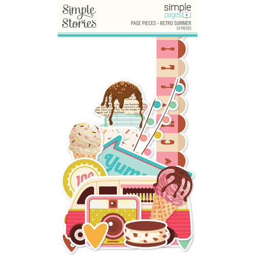 Simple Stories Retro Summer Simple Page Pieces