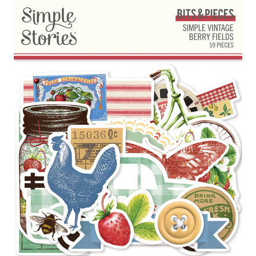 Simple Stories Simple Vintage Berry Fields Bits & Pieces