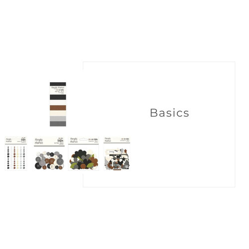 Simple Stories Color Vibe Basics Bundle