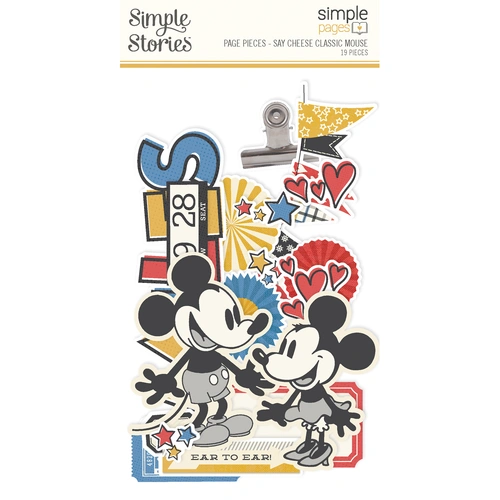 Simple Stories Say Cheese Classic Mouse - Simple Pages Page Pieces 
