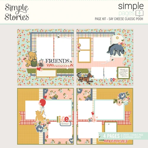 Simple Stories Say Cheese Classic Pooh - Page Kit