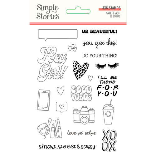 Simple Stories Kate & Ash Stamp