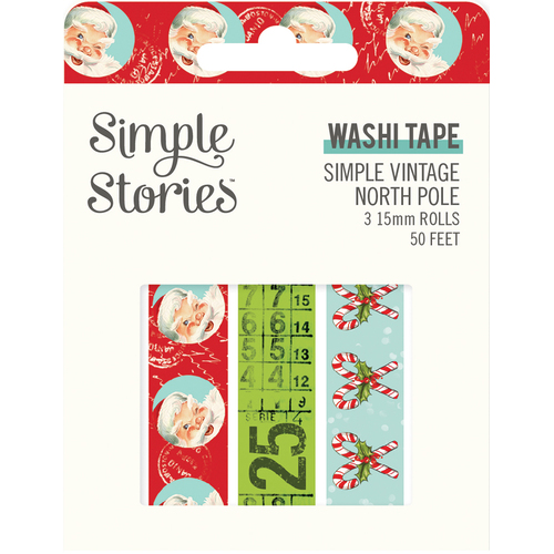 Simple Stories Simple Vintage North Pole Washi Tape