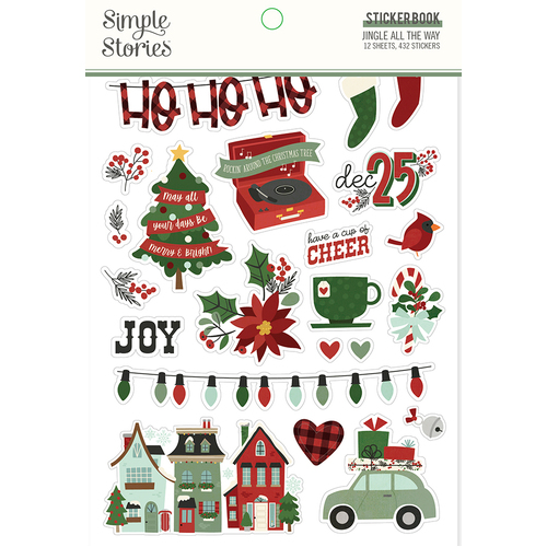 Simple Stories Jingle All the Way Sticker Book