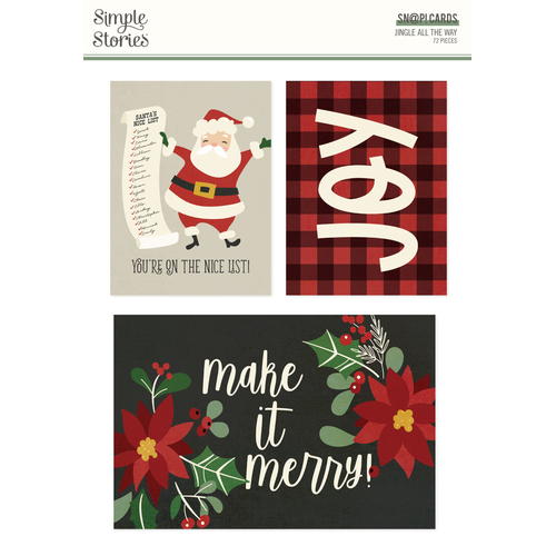 Simple Stories Jingle All the Way SN@P! Cards