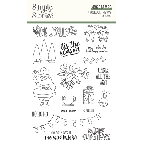 Simple Stories Jingle All the Way Stamp