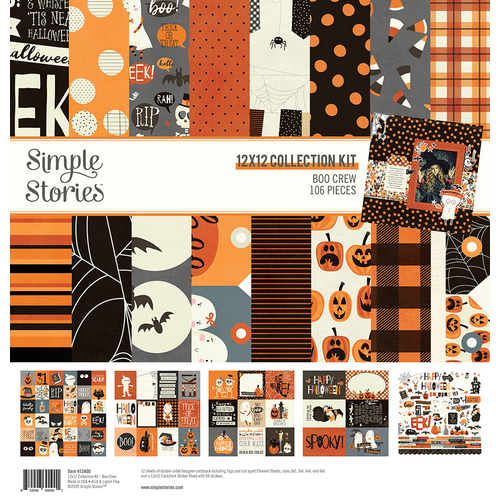 Simple Stories Boo Crew 12" Collection Kit