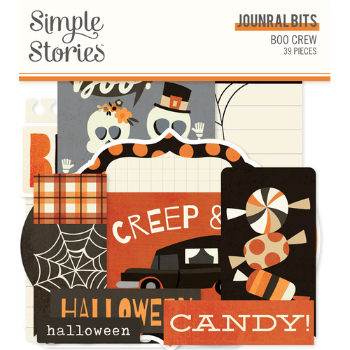 Simple Stories Boo Crew Journal Bits & Pieces