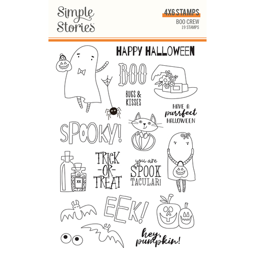 Simple Stories Boo Crew Stamp