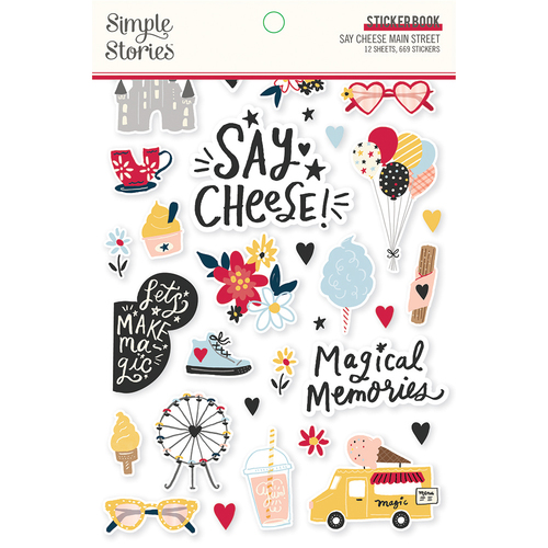 Simple Stories Say Cheese Main Street Sticker Book