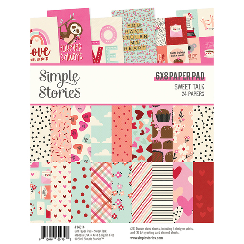Simple Stories Sweet Talk 6x8" Paper Pad