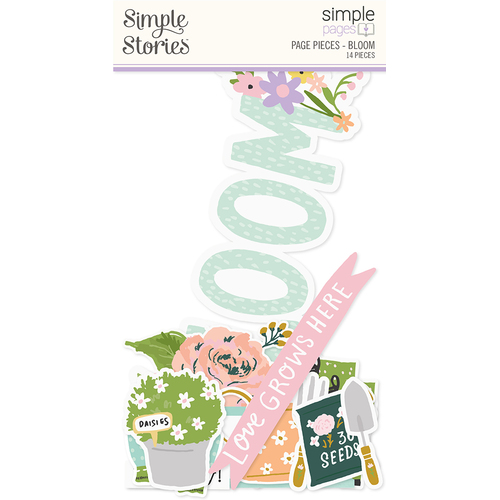 Simple Stories Bloom Simple Pages Pieces