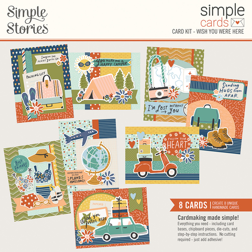 Simple Stories Wish You Were Here Simple Cards Card Kit