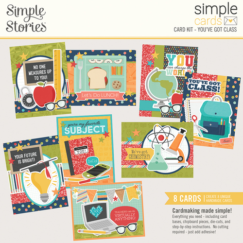 Simple Stories You've Got Class Simple Cards Card Kit