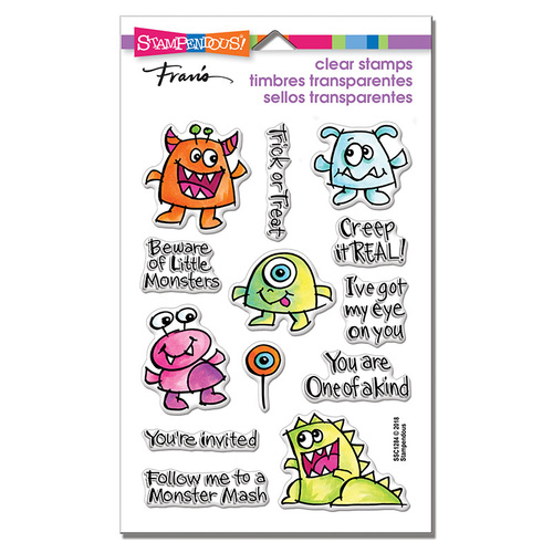 Stampendous Perfectly Clear Stamp Little Monsters