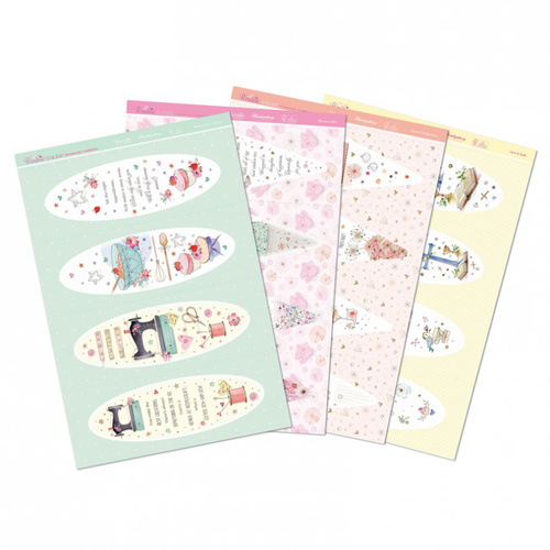 Hunkydory Window to the Heart Shimmering Sentiments Bookmark Toppers