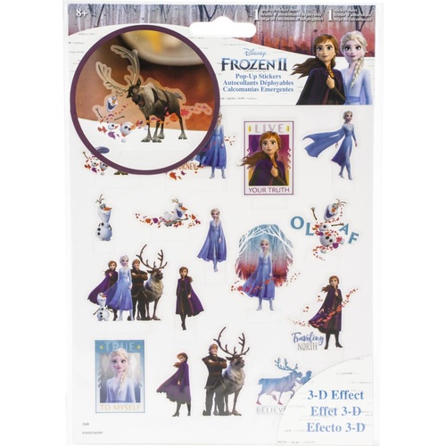 Disney Frozen II Pop-Up Stickers