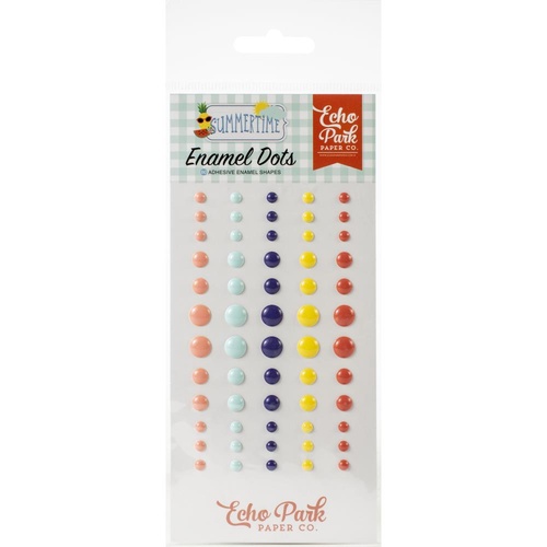 Echo Park Summertime Adhesive Enamel Dots