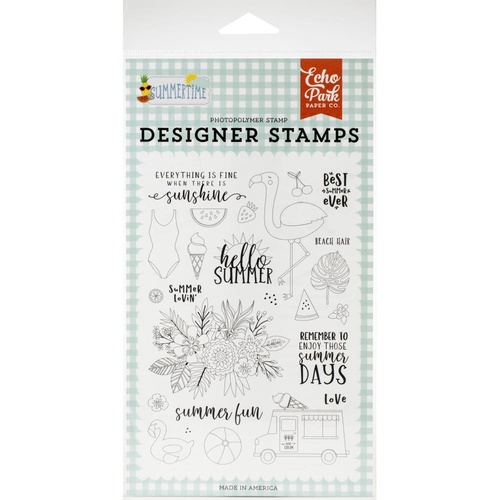 Echo Park Summertime Stamp Summer Loving
