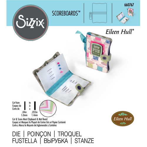 Sizzix ScoreBoards Die Needle Book by Eileen Hull