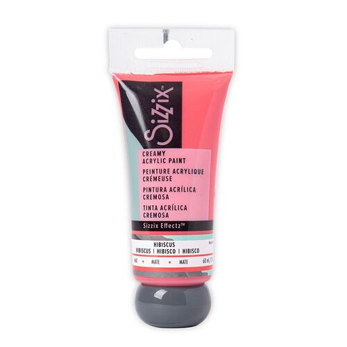 Sizzix Effectz Hibiscus Matte Acrylic Paint 60ml