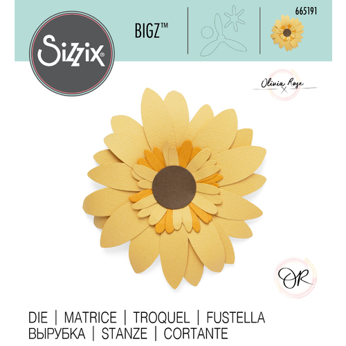 Sizzix Sunflower Bigz Die by Olivia Rose