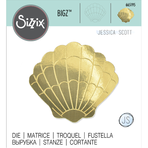 Sizzix Seashell #3 Bigz Die by Jessica Scott