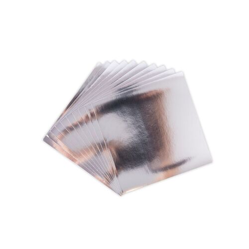 Sizzix Surfacez 6x6" Aluminium Metal Sheets Silver