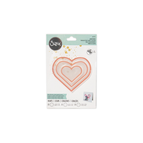 Sizzix Making Essential Hearts Shaker Panes