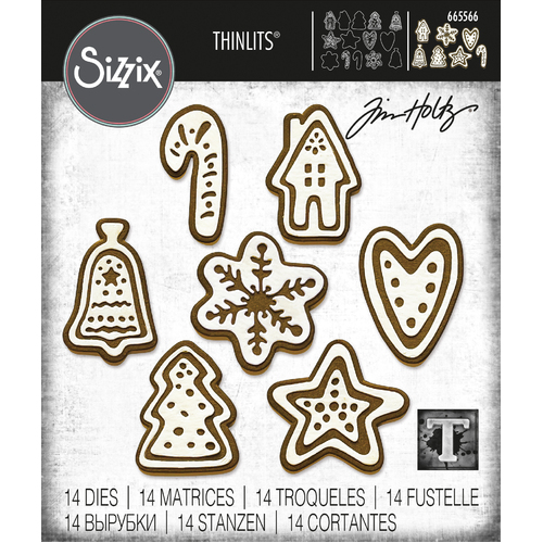 Tim Holtz Christmas Cookies Thinlits Die Set