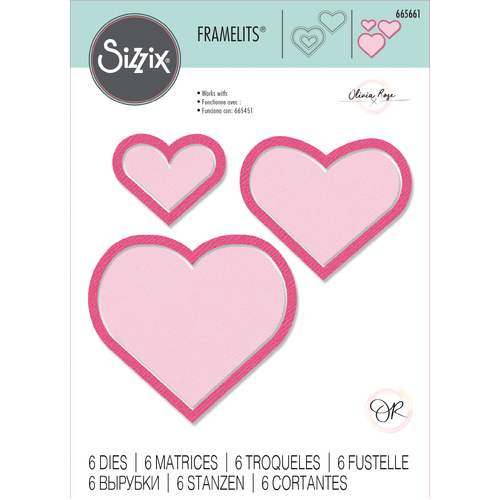 Sizzix Heart Frames Framelits Dies