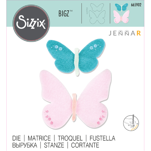 Sizzix Textile Butterflies Bigz Die