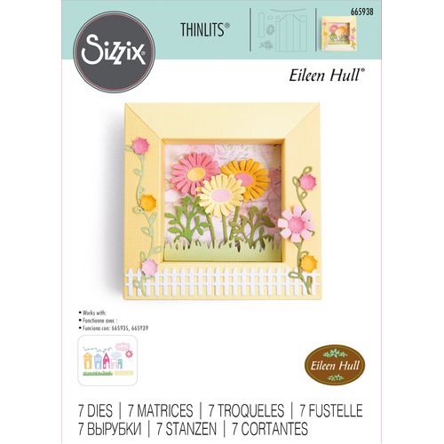 Sizzix Shadow Box Frames #1 Thinlits Die Set