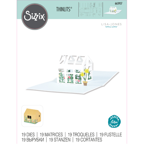 Sizzix Pop-Up Garden Thinlits Die Set