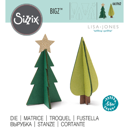 Sizzix Tree Ornaments Bigz Die