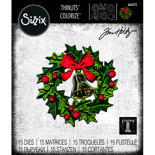 Tim Holtz Yuletide Colorize Thinlits Die Set
