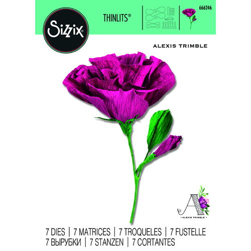Sizzix Lisianthus Thinlits Die Set