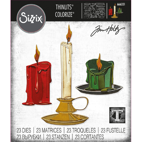 Tim Holtz Candleshop Thinlits Die Set