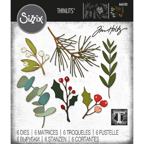 Tim Holtz Festive Gatherings Thinlits Die Set