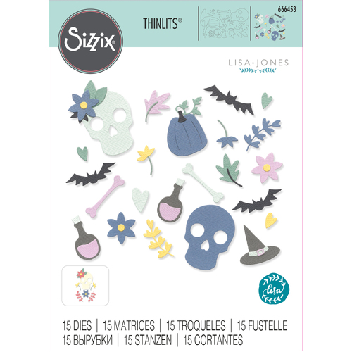 Sizzix Spooky Icons Thinlits Die Set