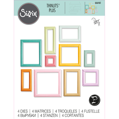 Sizzix Dimensional Multi-Frames Thinlits Die Set