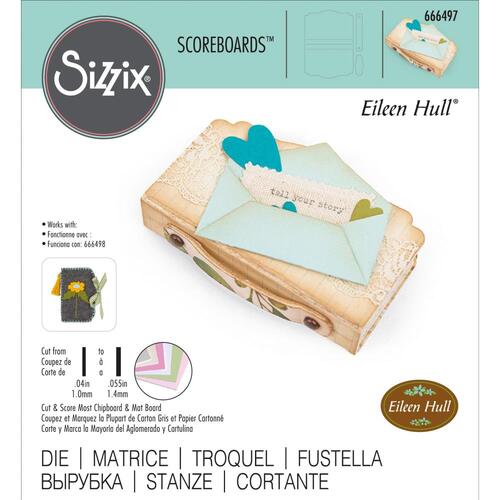 Sizzix Mini Book Scoreboards Die by Eileen Hull