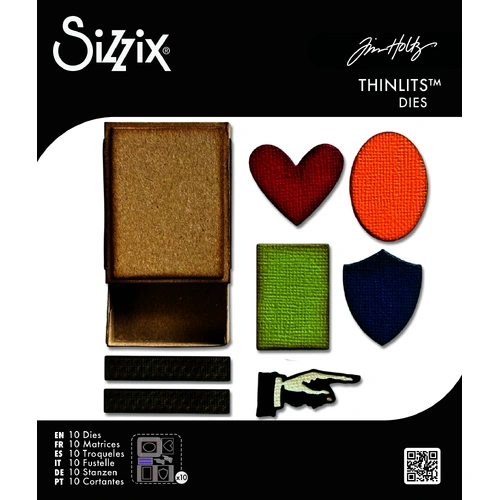Sizzix Thinlits Die Vault Matchbox by Tim Holtz