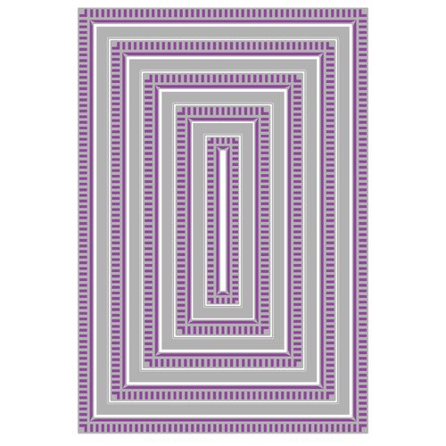 Sizzix Framelits Die Set 9PK???  Fanciful  Reversed, Renee Deco Rectangles by Stacey Park