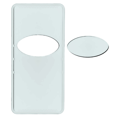Sizzix Dimensional Diffuser Accessory Oval Plate and Insert by Stacey Park