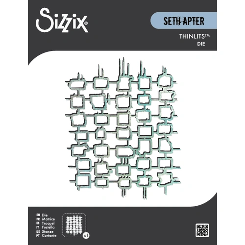 Sizzix Thinlits Die Set 1PK Waffles by Seth Apter