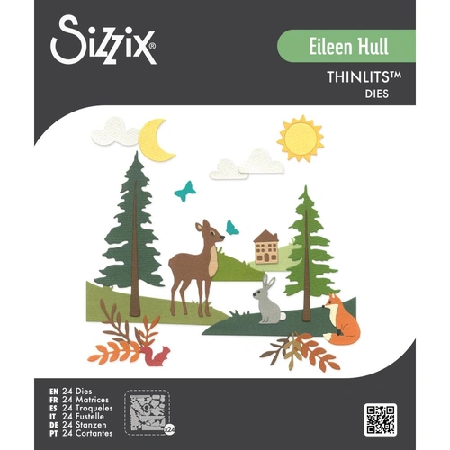 Sizzix Thinlits Die Set Home Sweet Home 24/pkg by Eileen Hull