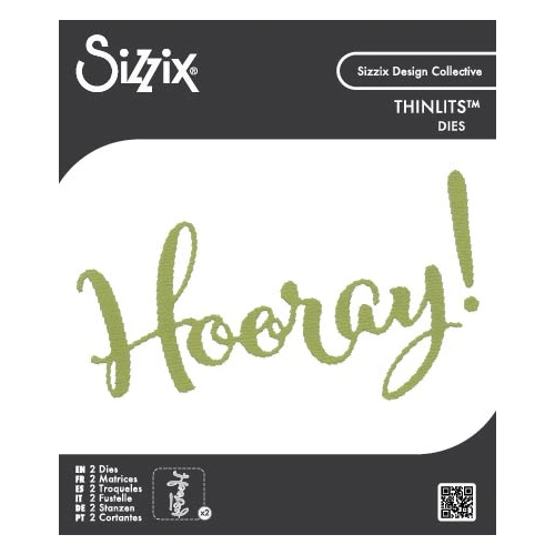 Sizzix Thinlits Die Set Grand Hooray 